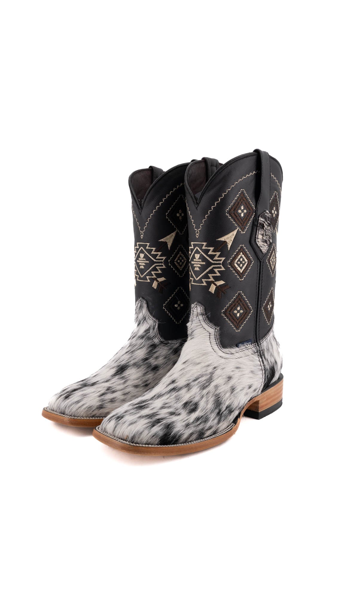 Men's Size 7 Genuine Cowhide Leather Boots - Durable & Comfortable Western Boots for Riding, Work & Casual Wear