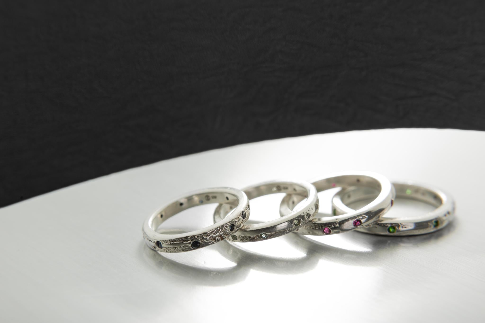 Vintage Relic Confetti Ring - Unique Bohemian Style Statement Jewelry for Women - Perfect for Parties, Weddings & Everyday Boho Fashion