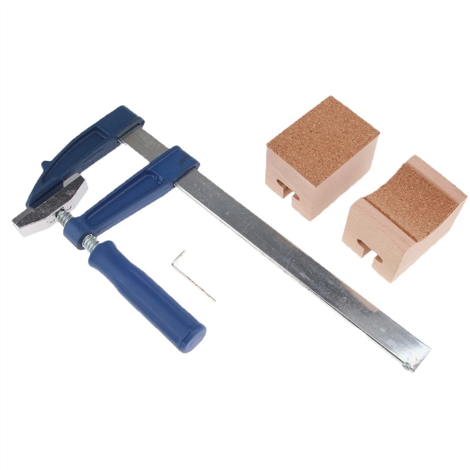 Professional Guitar Luthier Tool Set - Fret Press Caul with Allen Wrench for Precision Fretwork | No Inserts Needed | Perfect for Guitar Repair, Maintenance & DIY Projects