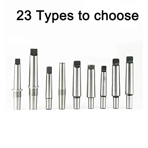 MT2-B10 Morse Taper Arbor - High Carbon Steel 45# Drill Chuck Adapter Sleeve for Lathe, Milling & Drilling Machines - Perfect for Metalworking, Woodworking & DIY Projects