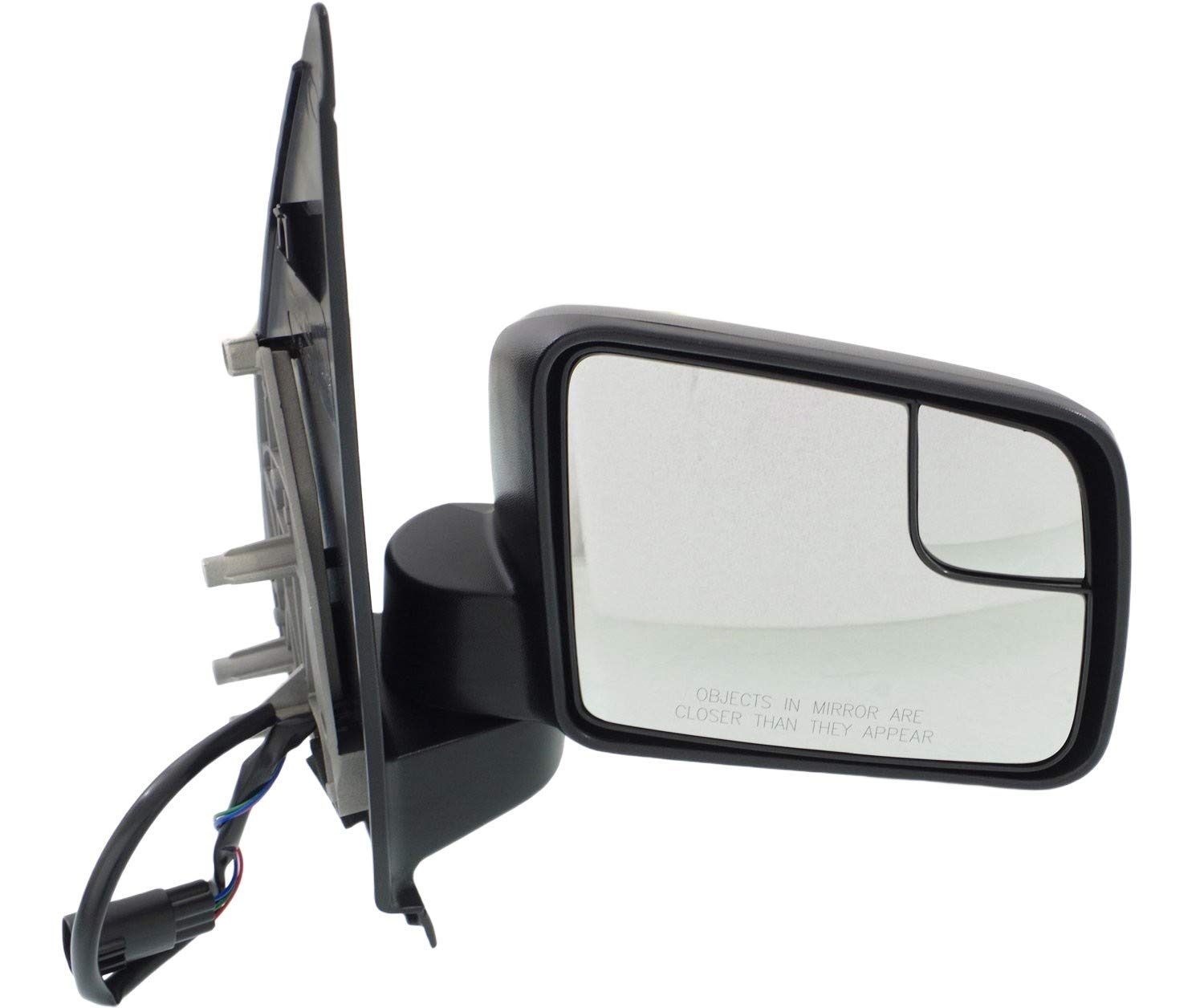 Garage-Pro Power Glass Blind Spot Mirror Compatible with 2011-2013 Ford Transit Connect Passenger Side - Enhanced Safety & Wide View for Parking and Lane Changing