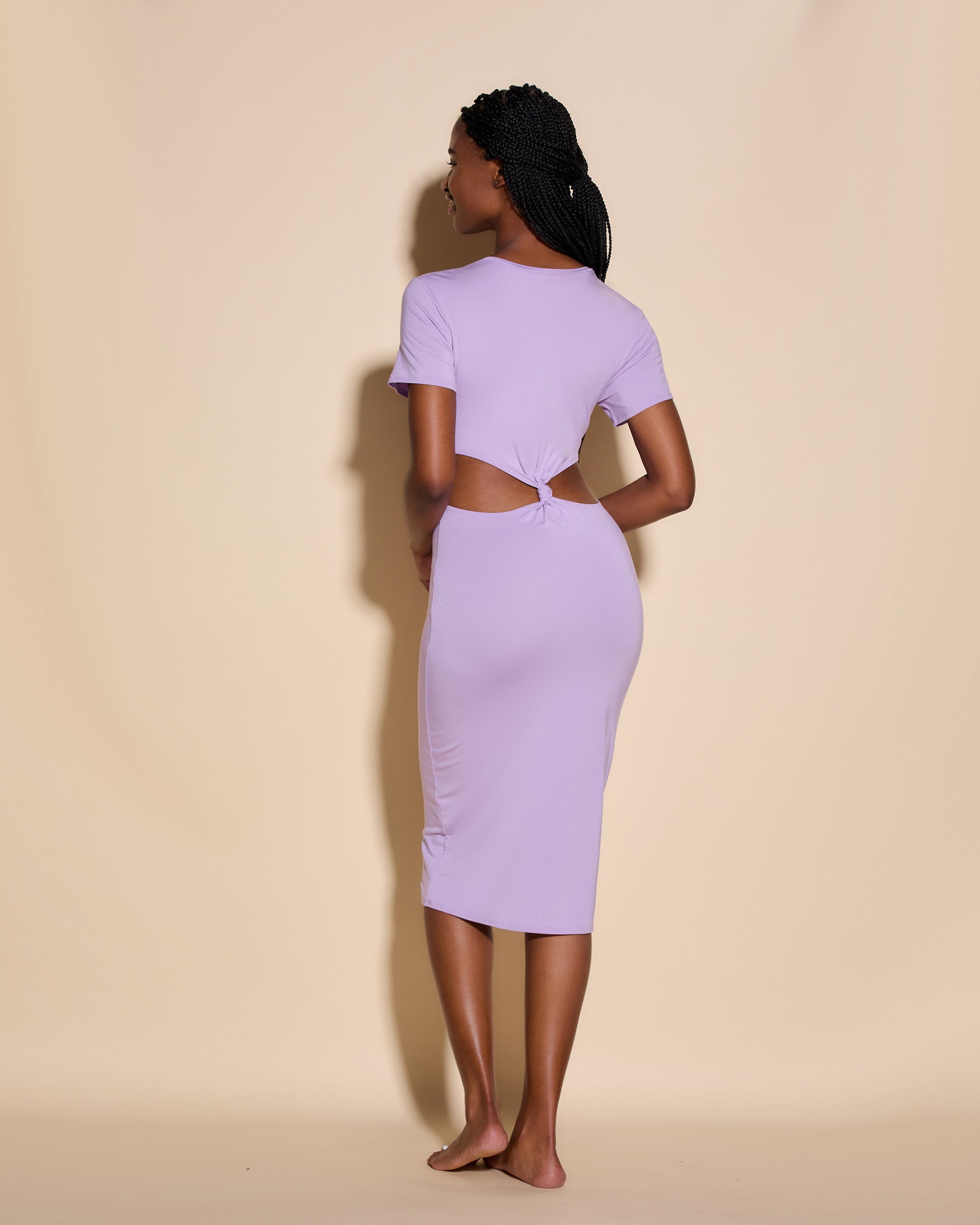 Round Neck Dress for Women - Elegant & Comfortable Casual Wear for Parties, Dates & Everyday Outfits