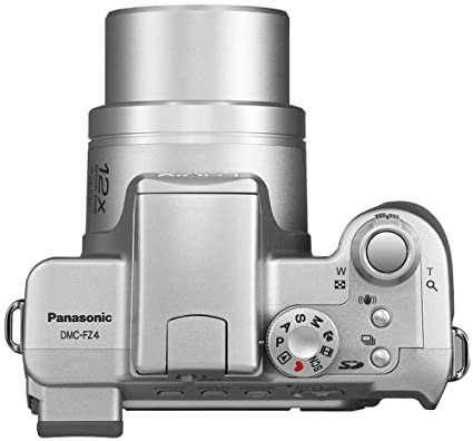 Panasonic Lumix DMC-FZ4 20.1MP Digital Camera with 24x Optical Zoom - Silver | Perfect for Travel Photography, Wildlife Shooting & Vlogging