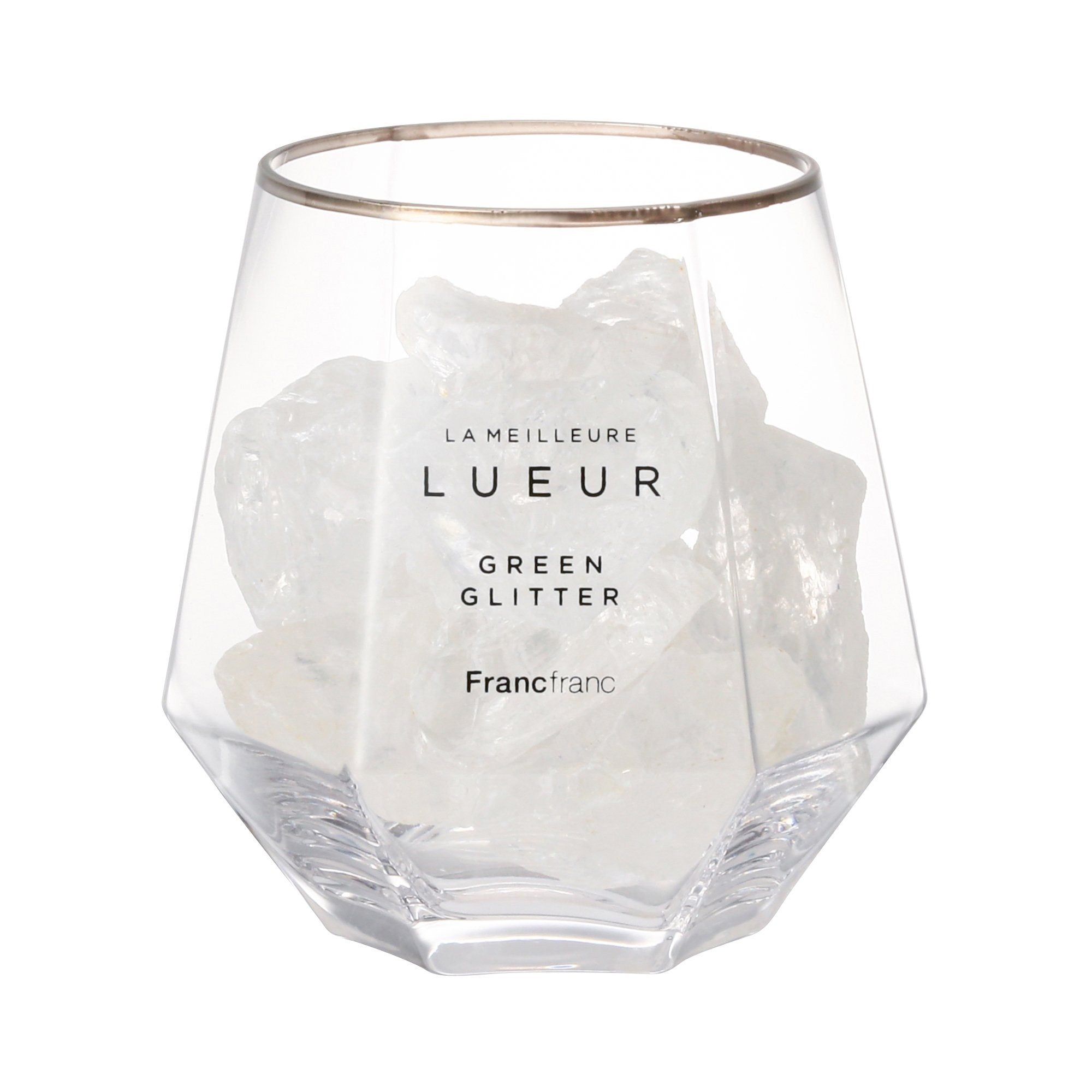 Lueur Stone Fragrance Silver Diffuser - Aromatherapy Essential Oil Diffuser for Home, Office, Yoga & Spa - Natural Stone Ultrasonic Humidifier with LED Lights for Relaxation & Stress Relief