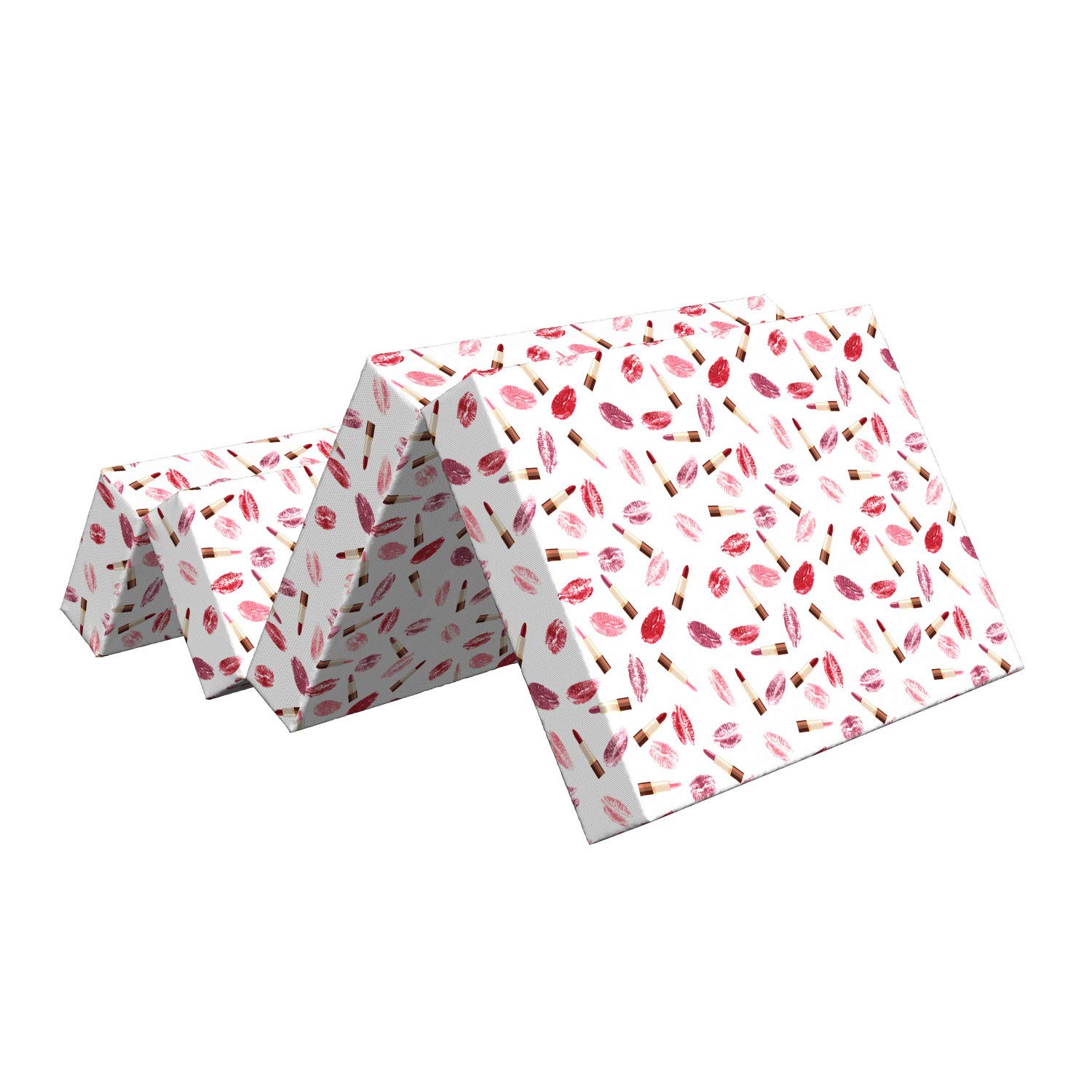 Ambesonne Foldable Mattress for Cosmetics & Makeup - 74.8