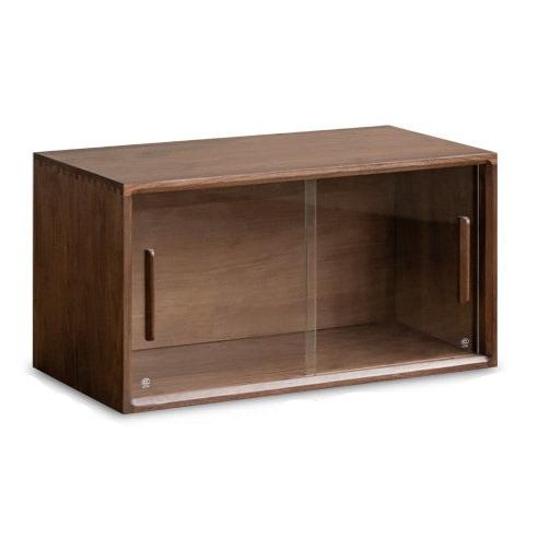 Premium Black Walnut Solid Wood Modular Bookcase - Customizable Storage Shelf for Home Office, Living Room & Library Organization