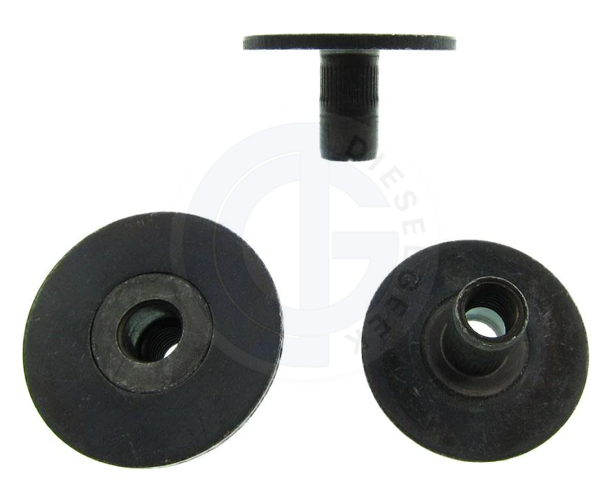 High Strength M10 Round Body Large Diameter Black Rivnut - Perfect for Automotive, Metal Fabrication, and DIY Projects