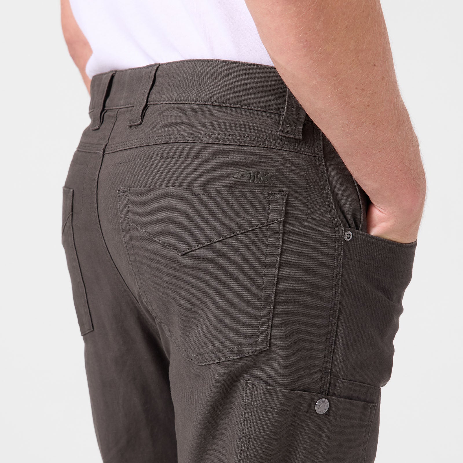Men's Camber 107 Classic Fit Pants in Jackson Grey - Comfortable Casual & Workwear for Everyday Wear