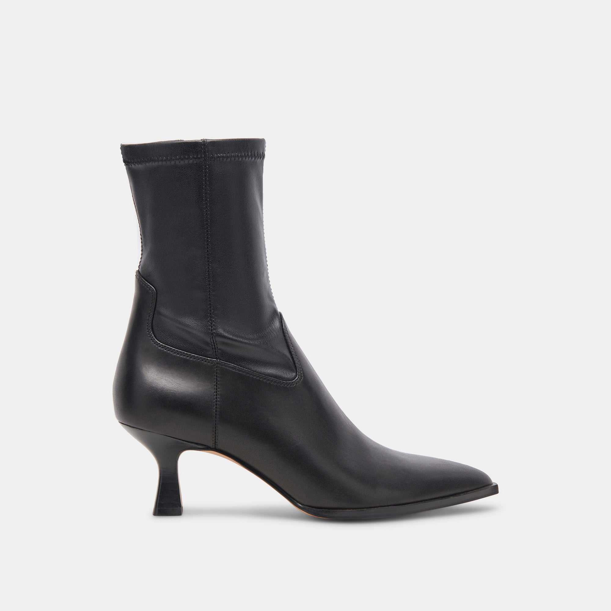 ARYA Black Leather Boots for Women - Stylish & Comfortable Ankle Boots for Casual Wear, Work & Outdoor Activities