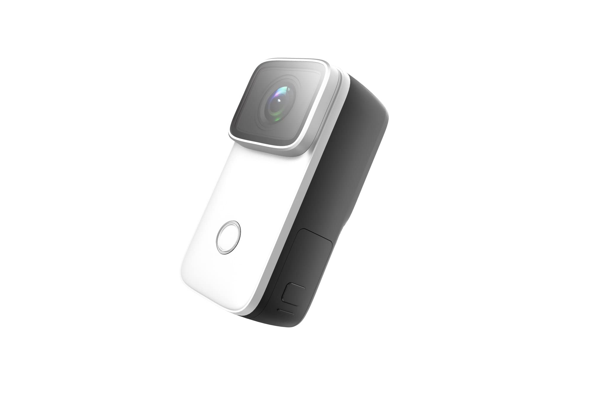 4K H.264 Waterproof Action Camera with Face Recognition & Night Vision - 32GB Memory, 2 White Batteries - Perfect for Extreme Sports, Underwater Adventures & Vlogging