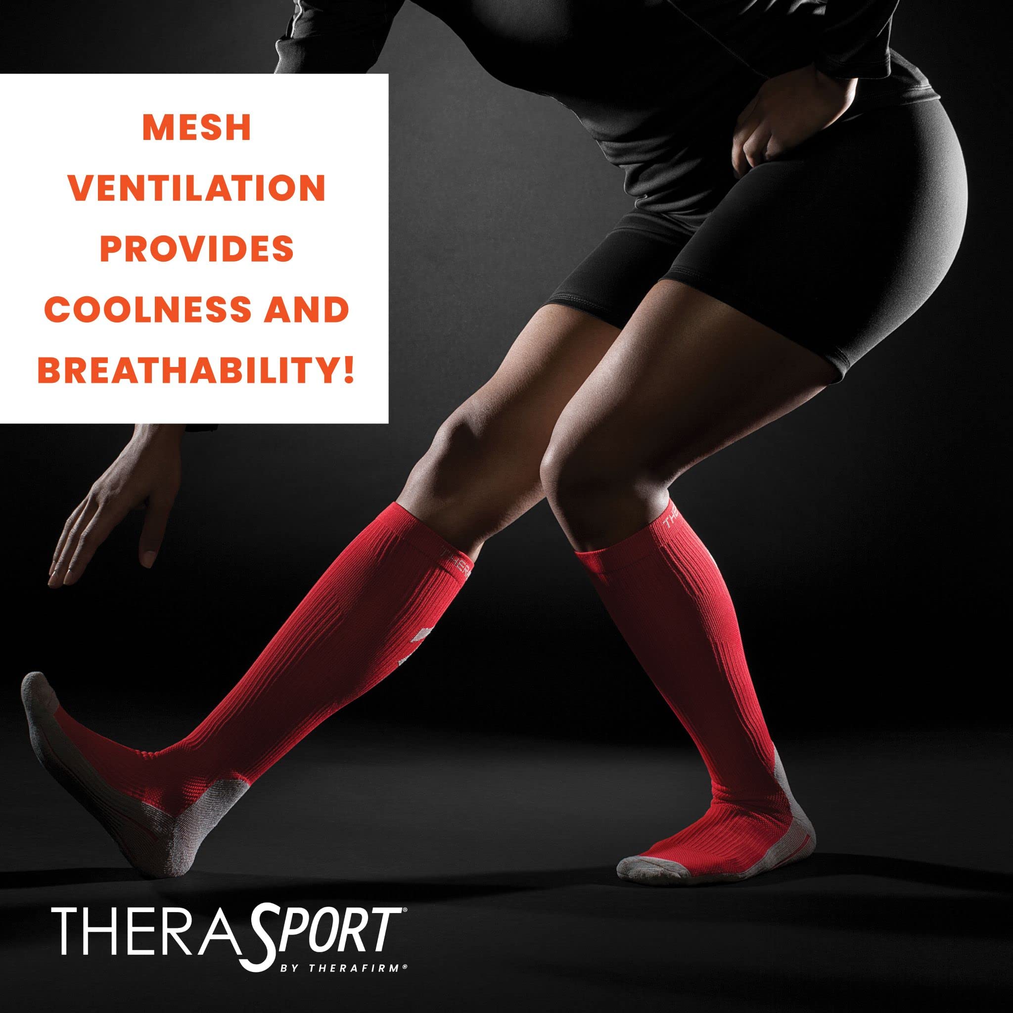 20-30mmHg Moderate Compression Athletic Socks for Running, Hiking & Sports Performance - Improve Circulation & Reduce Fatigue