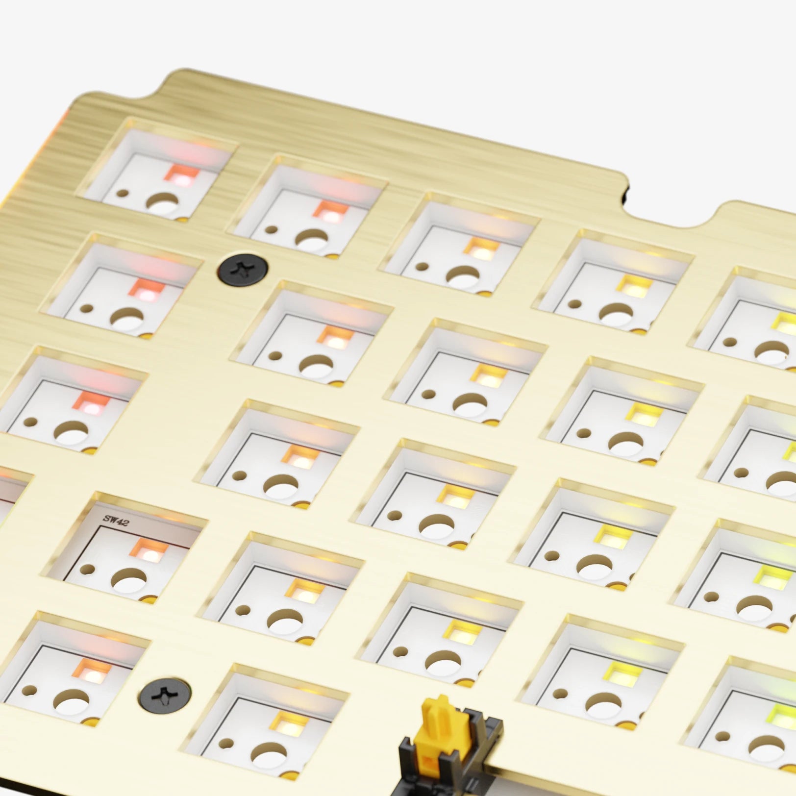 GMMK 3 Mechanical Keyboard Switch Plates - Compatible with GMMK 3 60% 65% 75% Layouts - Aluminum Steel PC Material - Perfect for Gaming Typing & Custom Keyboard Builds