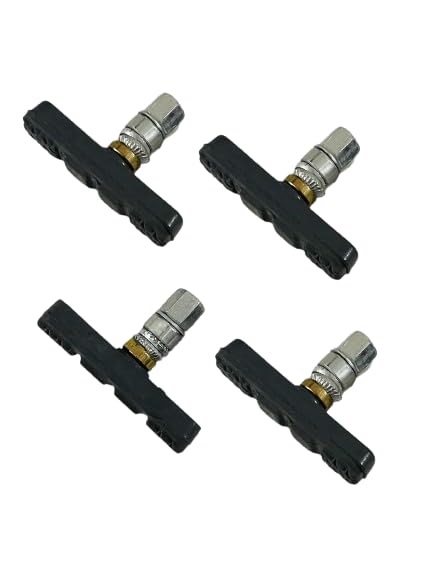 Premium V-Brake Power Brake Shoes - High-Performance Bicycle Brake Pads for Enhanced Cycling Safety (8-Pack) - Perfect for Mountain Bikes, Road Bikes & Commuter Cycling