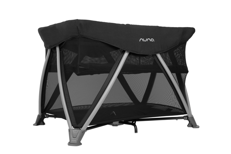Nuna Sena Aire 2022/2023 Lightweight Travel Crib with Removable Bassinet - Perfect for Baby Sleep, Travel & Home Use