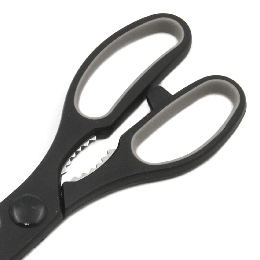 Premium Stainless Steel Kitchen Shears - Heavy Duty Cooking Scissors for Cutting Meat, Poultry, Herbs & Vegetables - Perfect for Meal Prep, Butchering & Food Processing