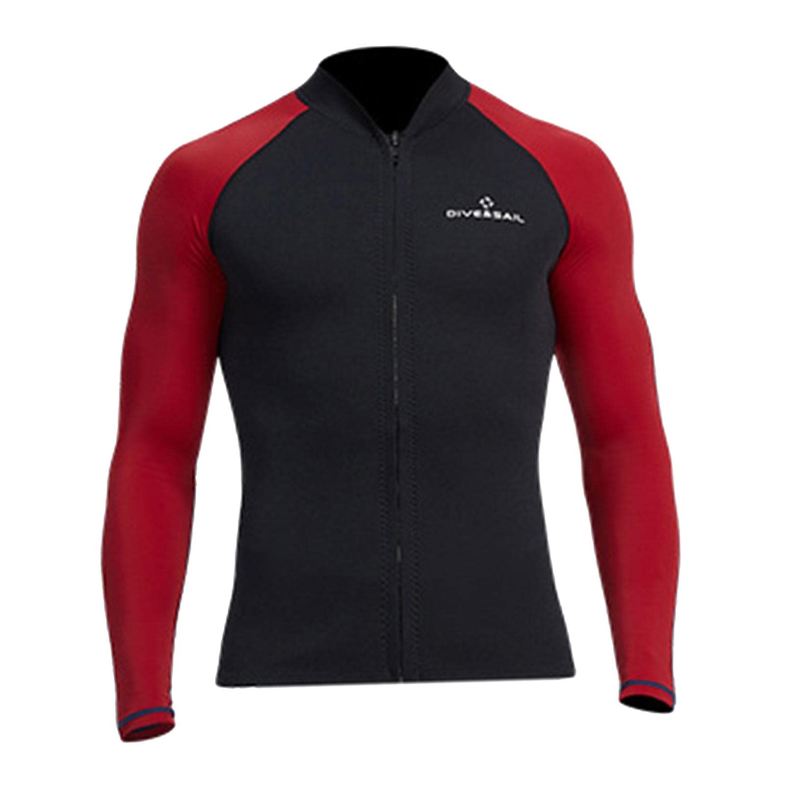 Simhoa 1.5mm Neoprene Wetsuit for Men & Women - Full Body Scuba Diving Suit with Long Sleeves & Front Zip - Perfect for Surfing, Swimming, Snorkeling & Water Sports
