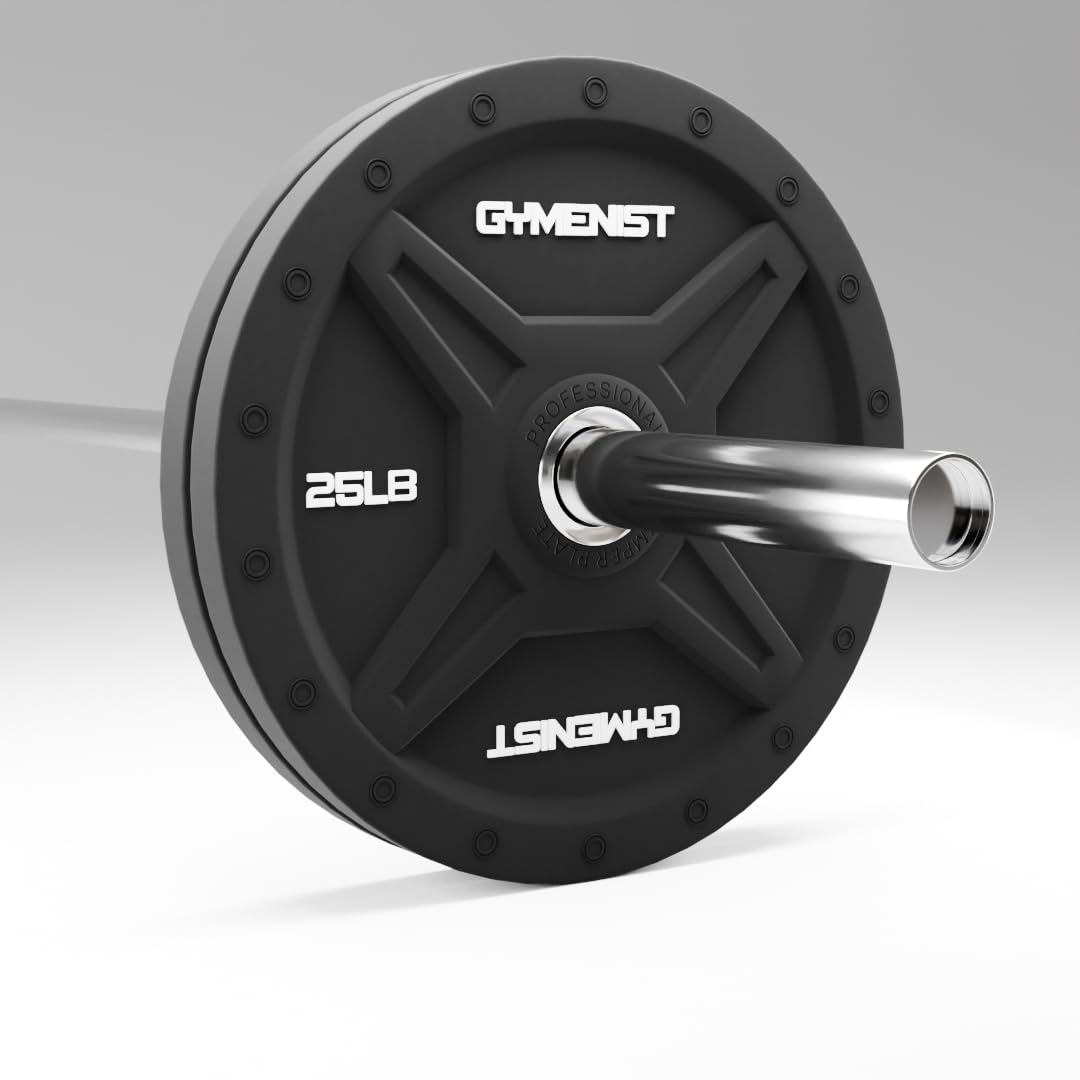 Premium GYMENIST Bumper Plates for 2