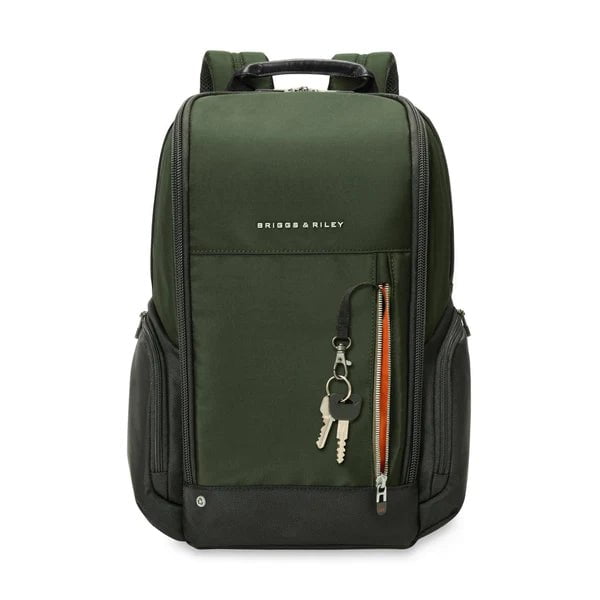 Briggs & Riley HTA Medium Widemouth Backpack - Durable Travel Backpack for Work & Commuting, Laptop Compartment, Spacious Design - Perfect for Business Trips, College & Everyday Use