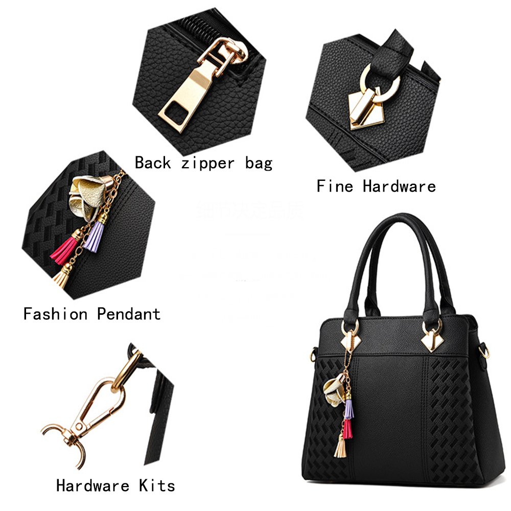 YoLin Women's Designer Handbags - Stylish Tote & Satchel for Work & Travel