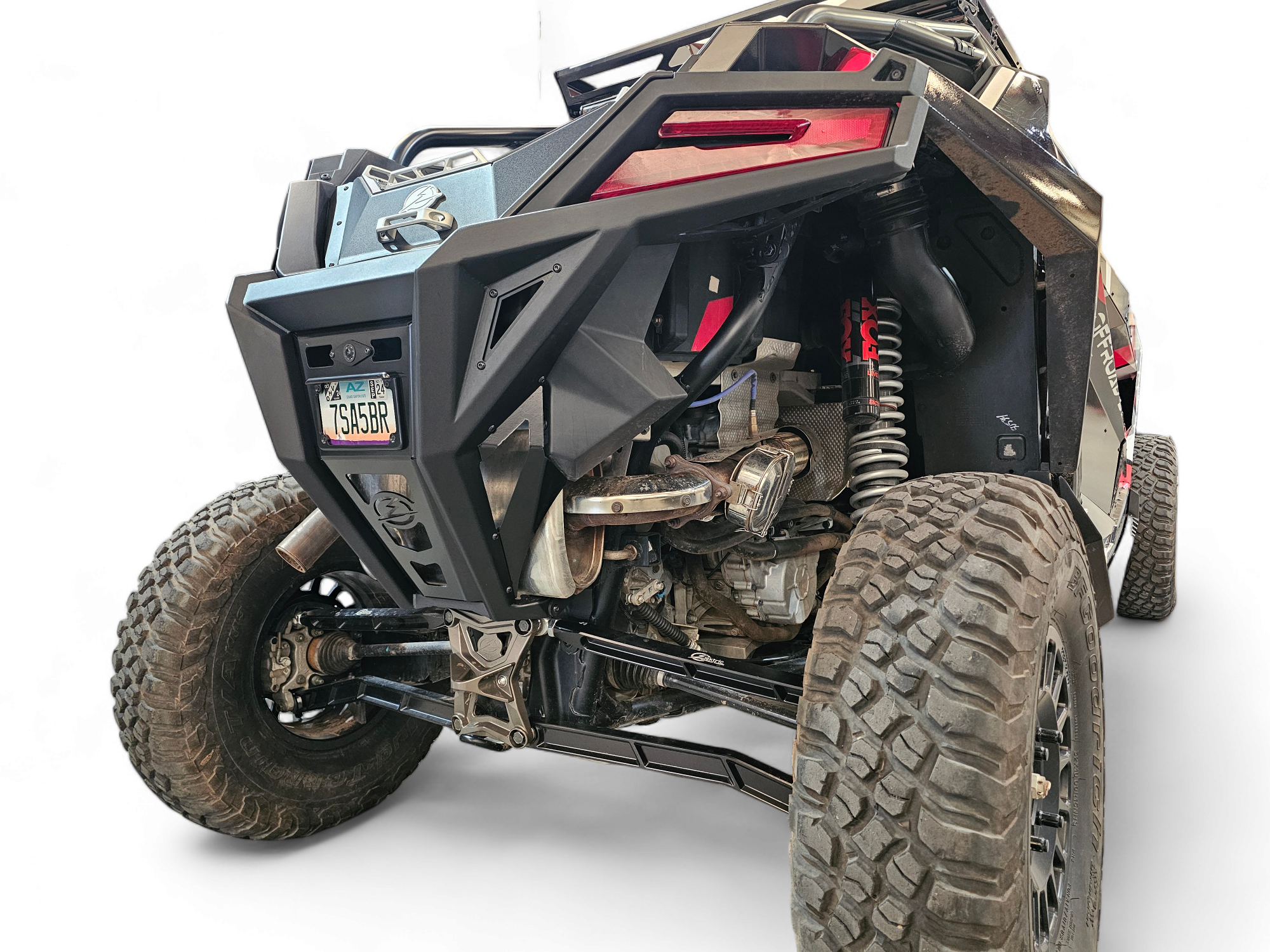 2020-2025 Polaris RZR Pro XP/Turbo R/Pro S Volt Series Rear Bumper RRB610002 - Heavy Duty Off-Road Protection for Trail Riding & Dune Bashing