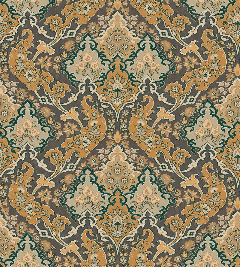 Pushkin Collection by Cole & Son - Premium Floral Wallpaper for Living Room & Bedroom Decor - Peel & Stick Wallpaper for Easy Home Renovation