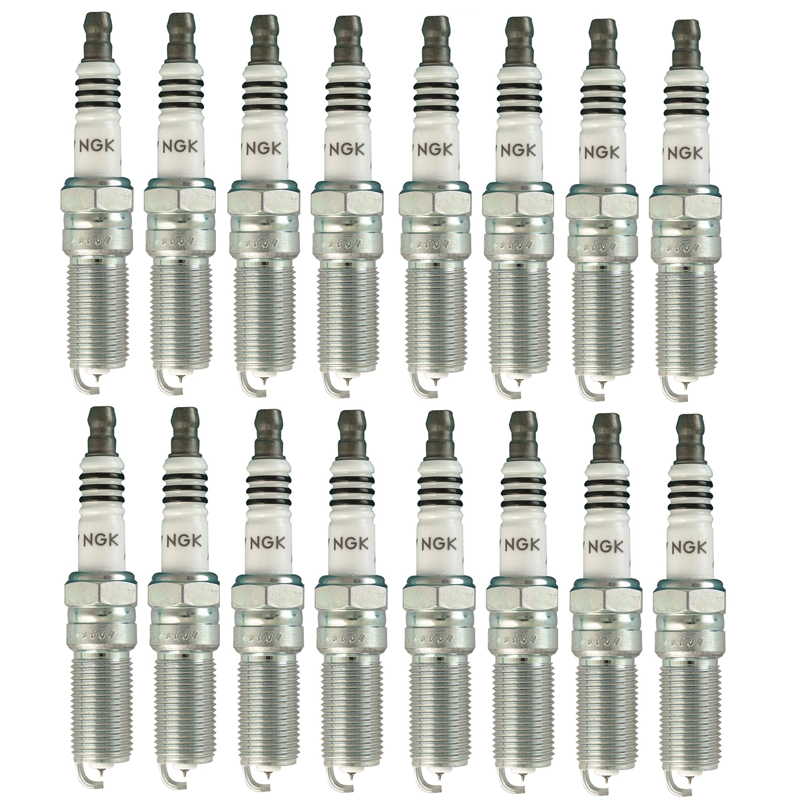NGK Iridium IX Spark Plugs (Set of 16) - 0.044