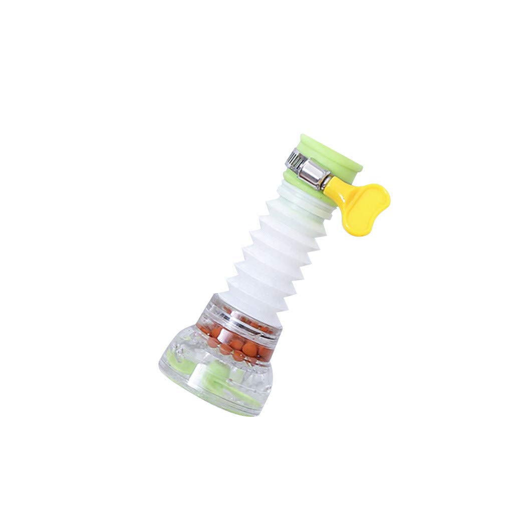 Ourona 3Pcs Kitchen Faucet Water Filter - Easy Install & Splash Proof for Home Use