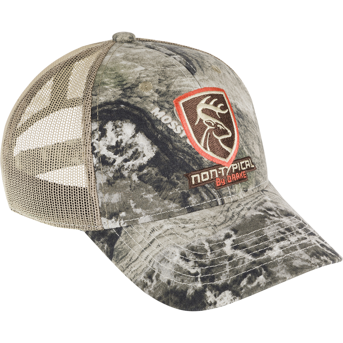 Non-Typical Logo Camo Mesh Back Baseball Cap - Lightweight & Breathable for Hunting, Outdoor Sports & Casual Wear