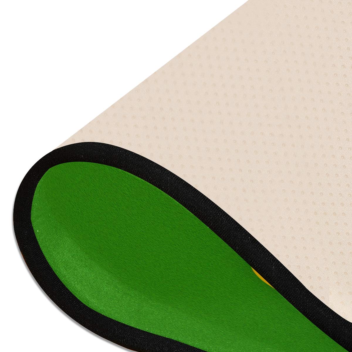 ALAZA Billiard Ball Green Sport Collection Area Rug - Non-Slip 2' x 6' Indoor Mat for Living Room, Bedroom, Kitchen | Perfect for Game Rooms, Man Caves & Sports Themed Decor