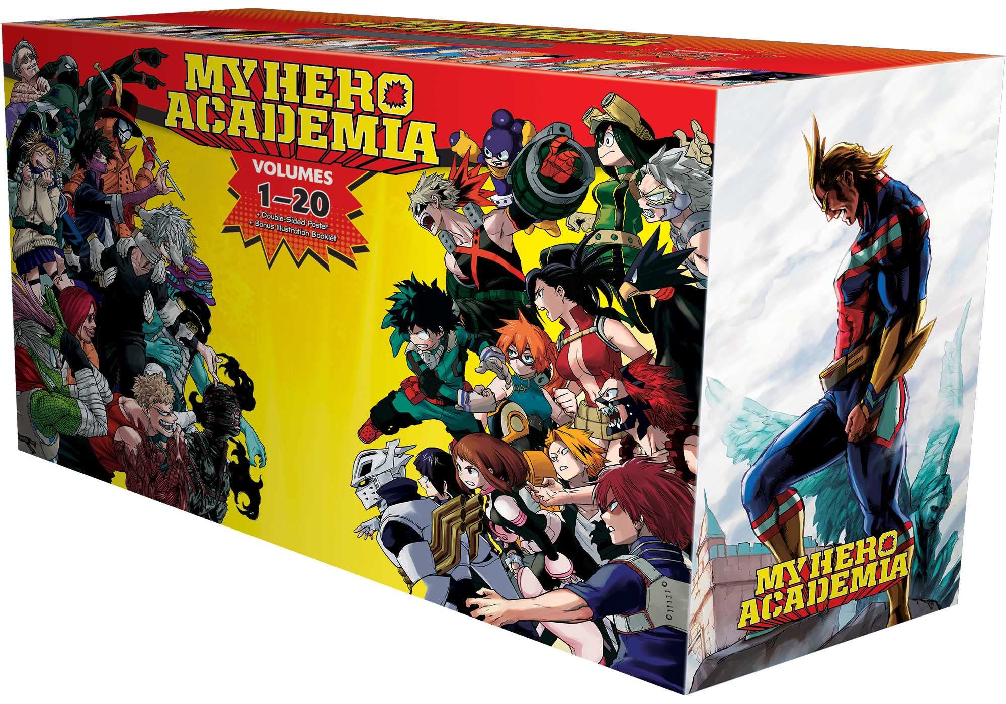 My Hero Academia Box Set 1-20 Volumes | Premium Collector's Edition Manga Series | Perfect Gift for Anime Fans & Manga Collectors | Great for Home Libraries, Birthday Presents & Cosplay Inspiration