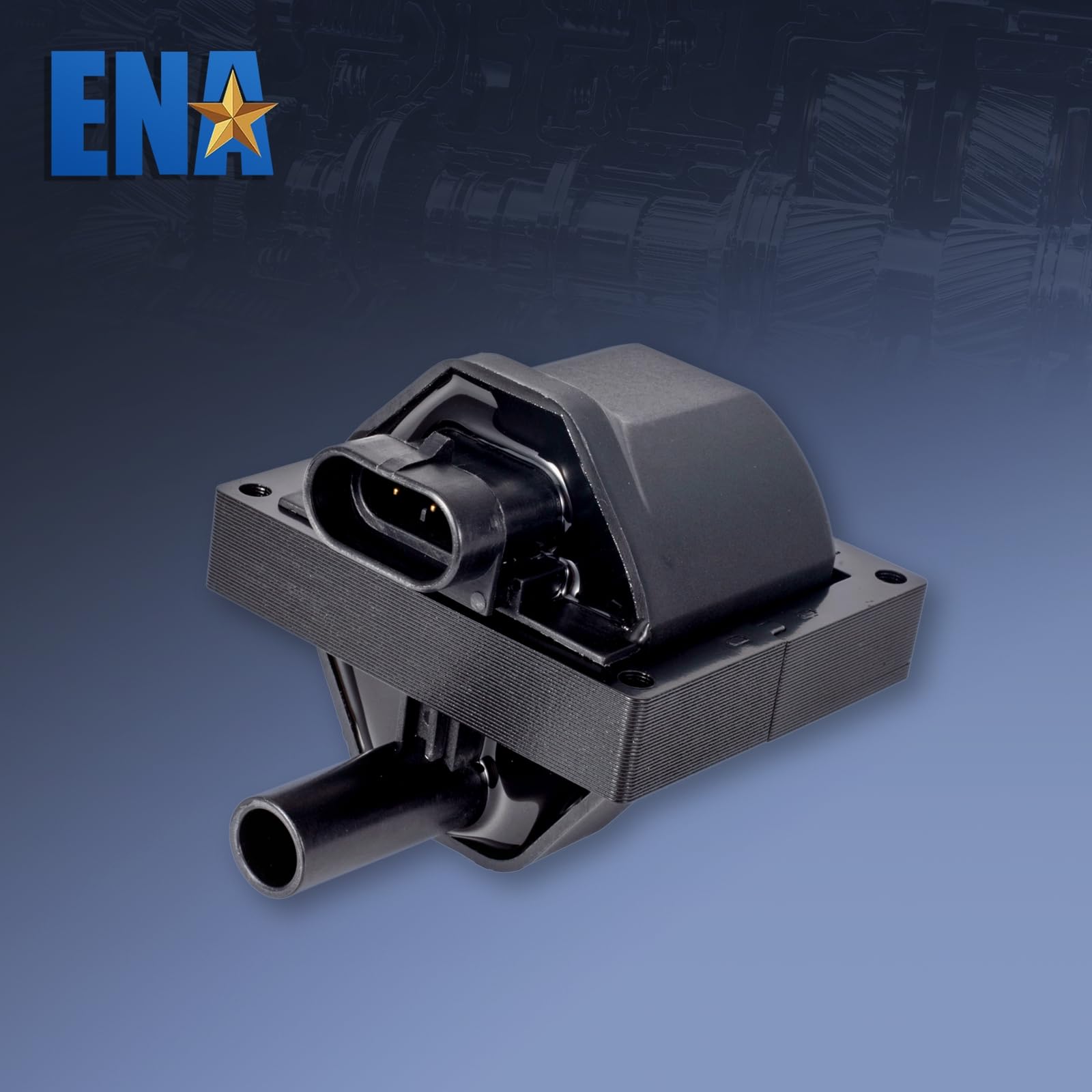 High-Performance ENA Ignition Coil Pack - Compatible with Buick, Chevrolet, GMC (Astro, Express, Silverado, S10, Tahoe, Safari, Savanna, Sierra, Yukon, Escalade) 4.3L 5.0L 5.7L - Direct Replacement for D577, C1098, DR49 - Perfect for Engine Tune-Ups & Smooth Acceleration