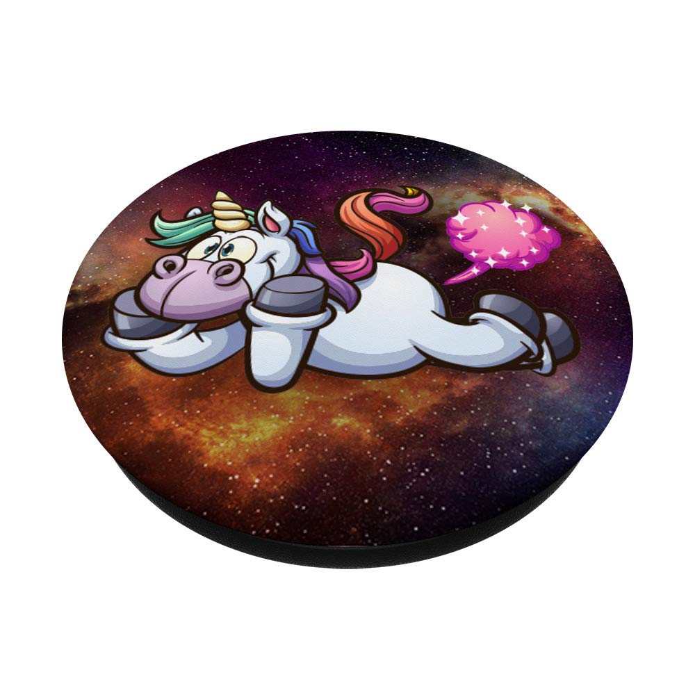 Funny Lazy Unicorn Galaxy Space Farting Plush Toy - Cute Stuffed Animal for Kids Room Decor, Birthday Gifts & Stress Relief