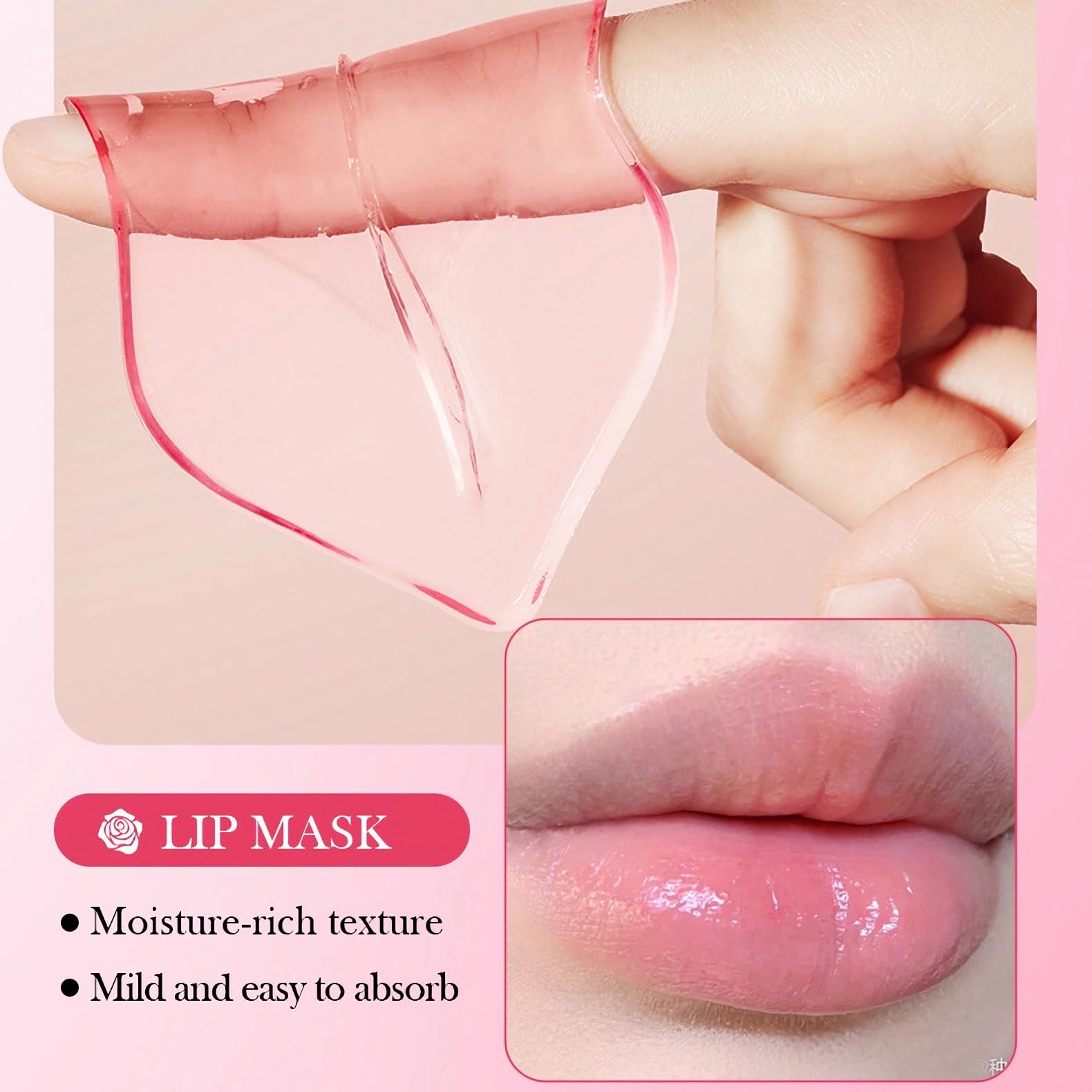6 Jar DIY Jelly Face Mask Powder Kit - 10 Pairs Rose Eye Patches & 10Pcs Rose Lip Mask Set for Hydrating, Brightening & Anti-Aging - Perfect for Spa Night, Self-Care Routine & Gift Giving