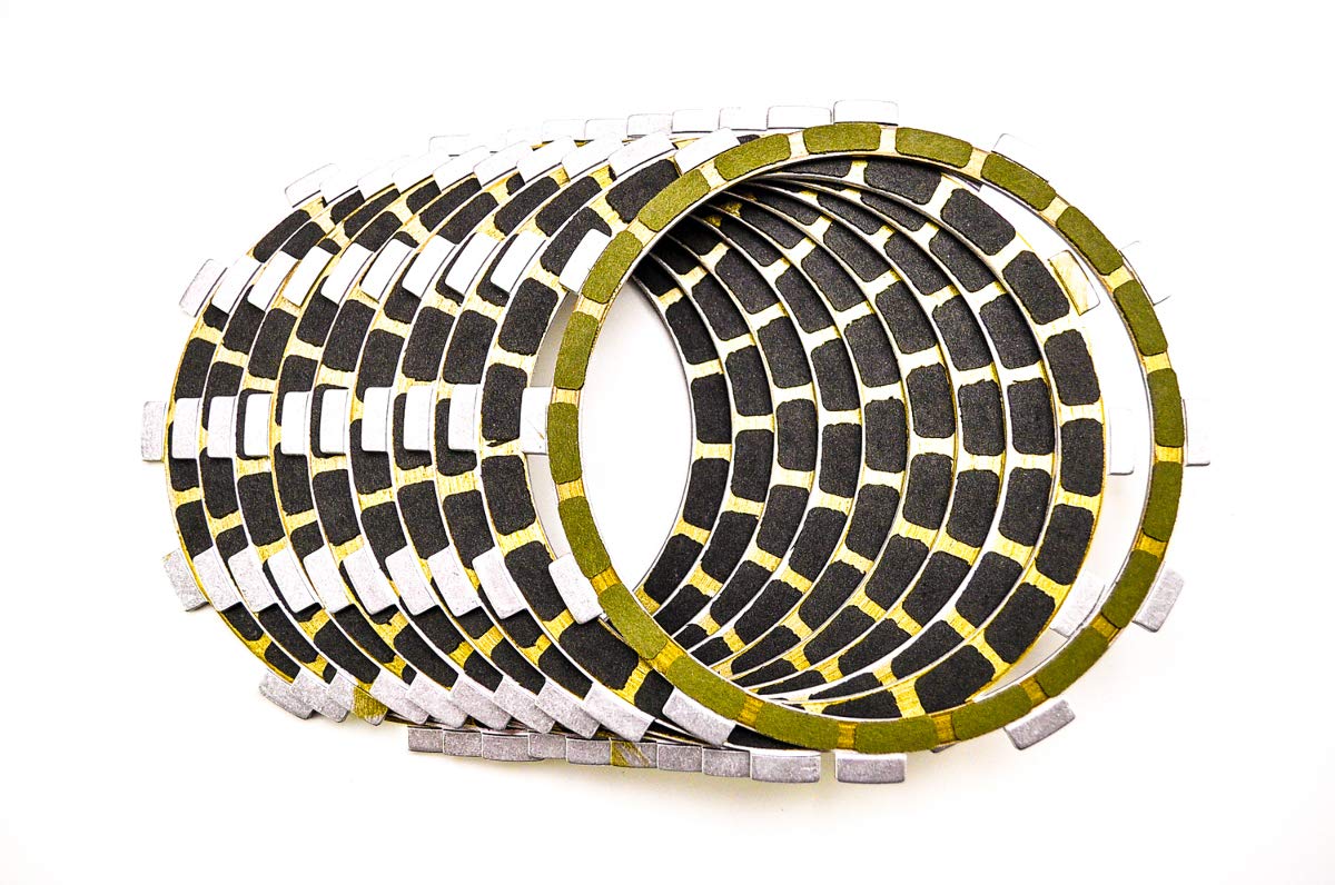 Barnett Clutch Plates Kit (10 Friction + 9 Steel) for 2010-2018 BMW S1000RR Motorcycle - High Performance Replacement Clutch for Racing & Street Riding