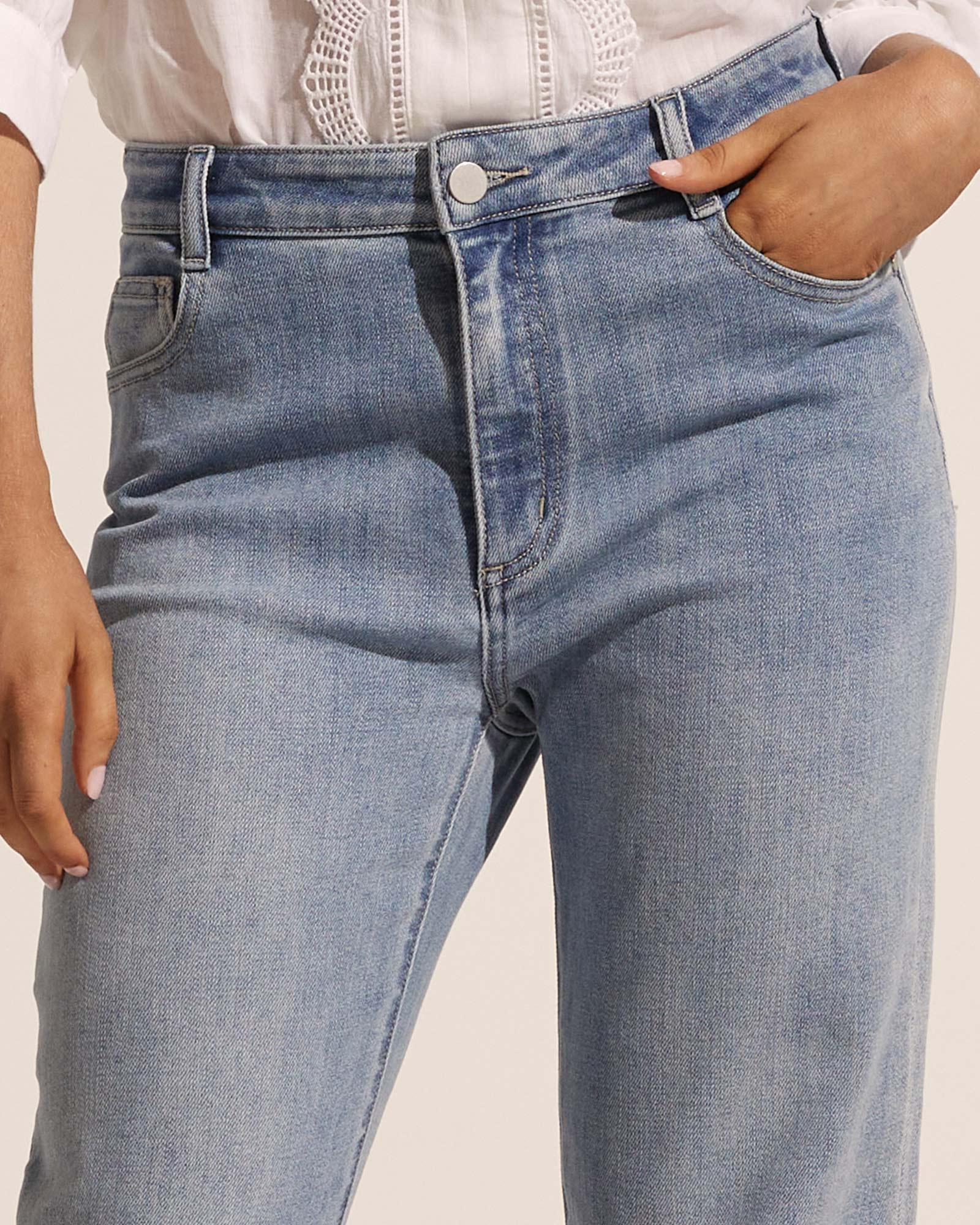 Zoe Kratzmann Women's High Waist Stretch Denim Journey Jeans - Perfect for Travel, Work & Casual Wear