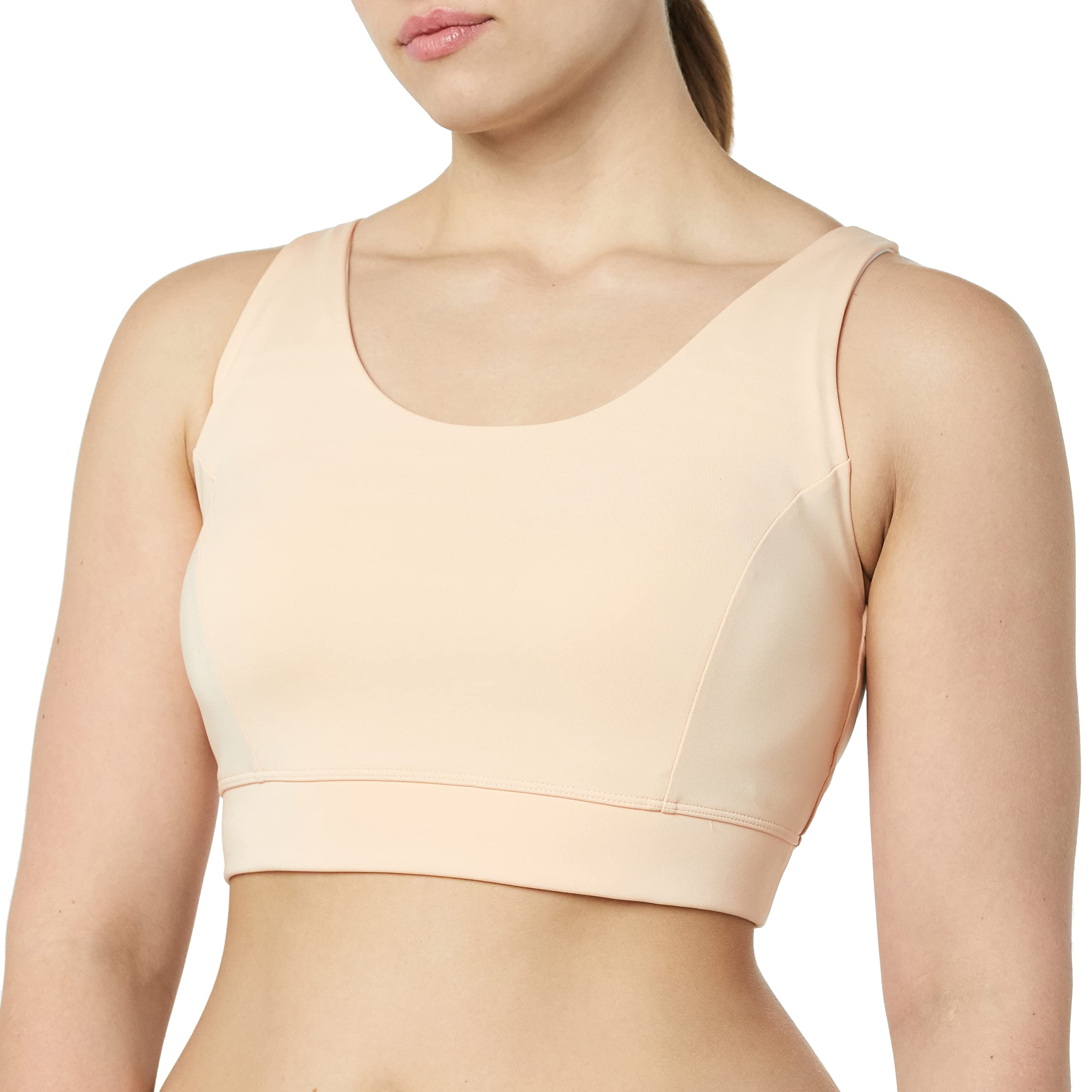 Amazon Essentials Women's Everyday Fitness Sports Bra - Comfortable Strappy Yoga & Workout Top for Running, Gym & Active Lifestyle