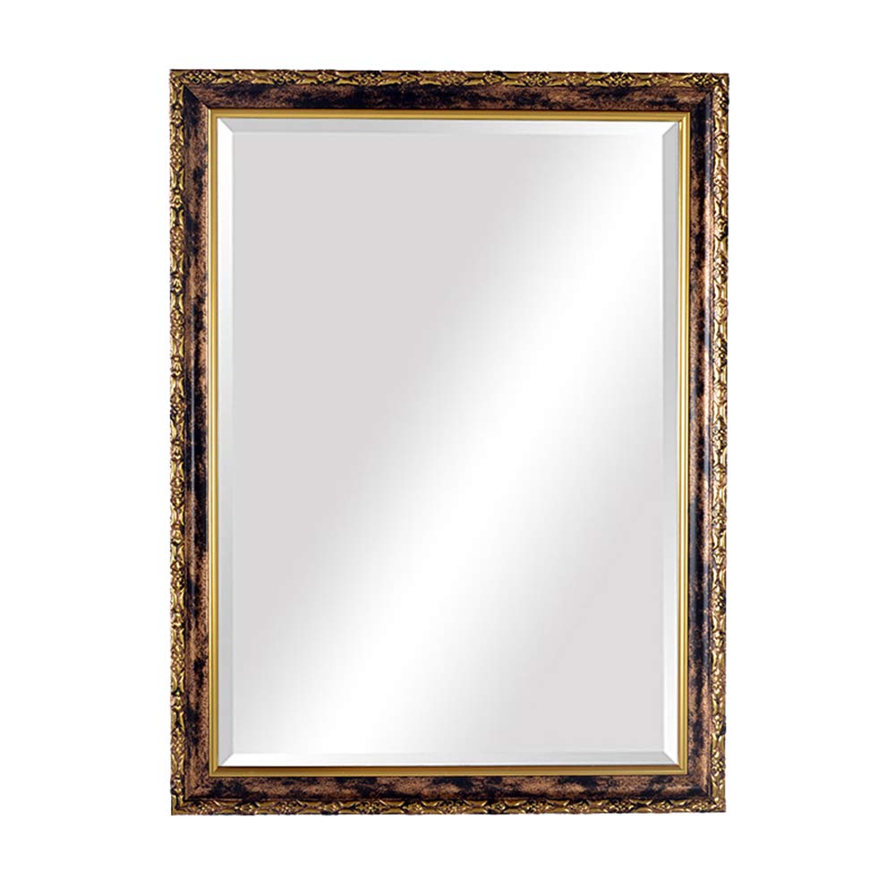 Modern Rectangle Bathroom Mirror 50x70cm - Wall Mounted Vanity Mirror for Shaving, Makeup & Home Decor - Perfect for Hotels, Bathrooms & Bedrooms