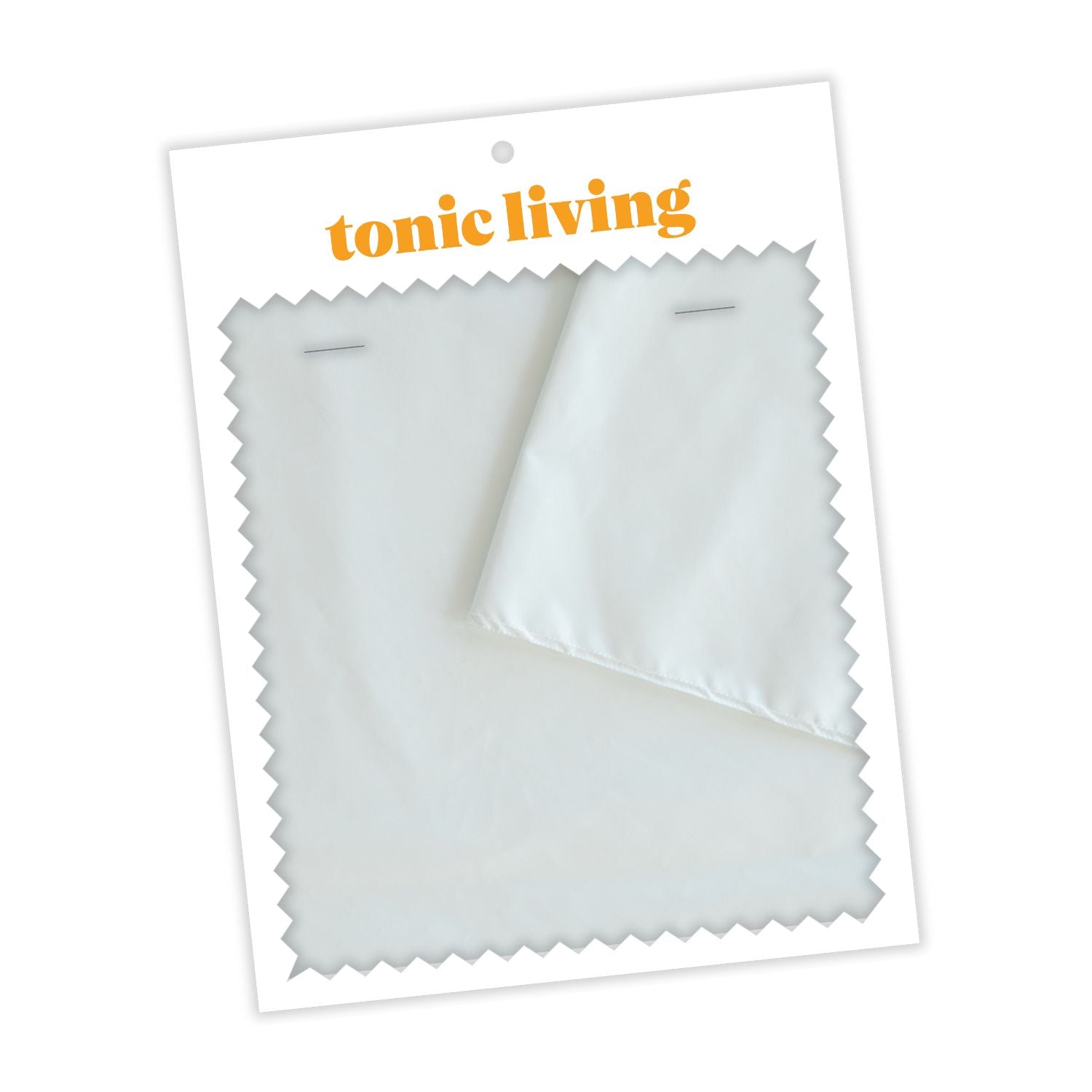 Linen Dim Out White Curtains - Light Blocking & Privacy - Perfect for Bedrooms & Living Rooms - Buy a Swatch