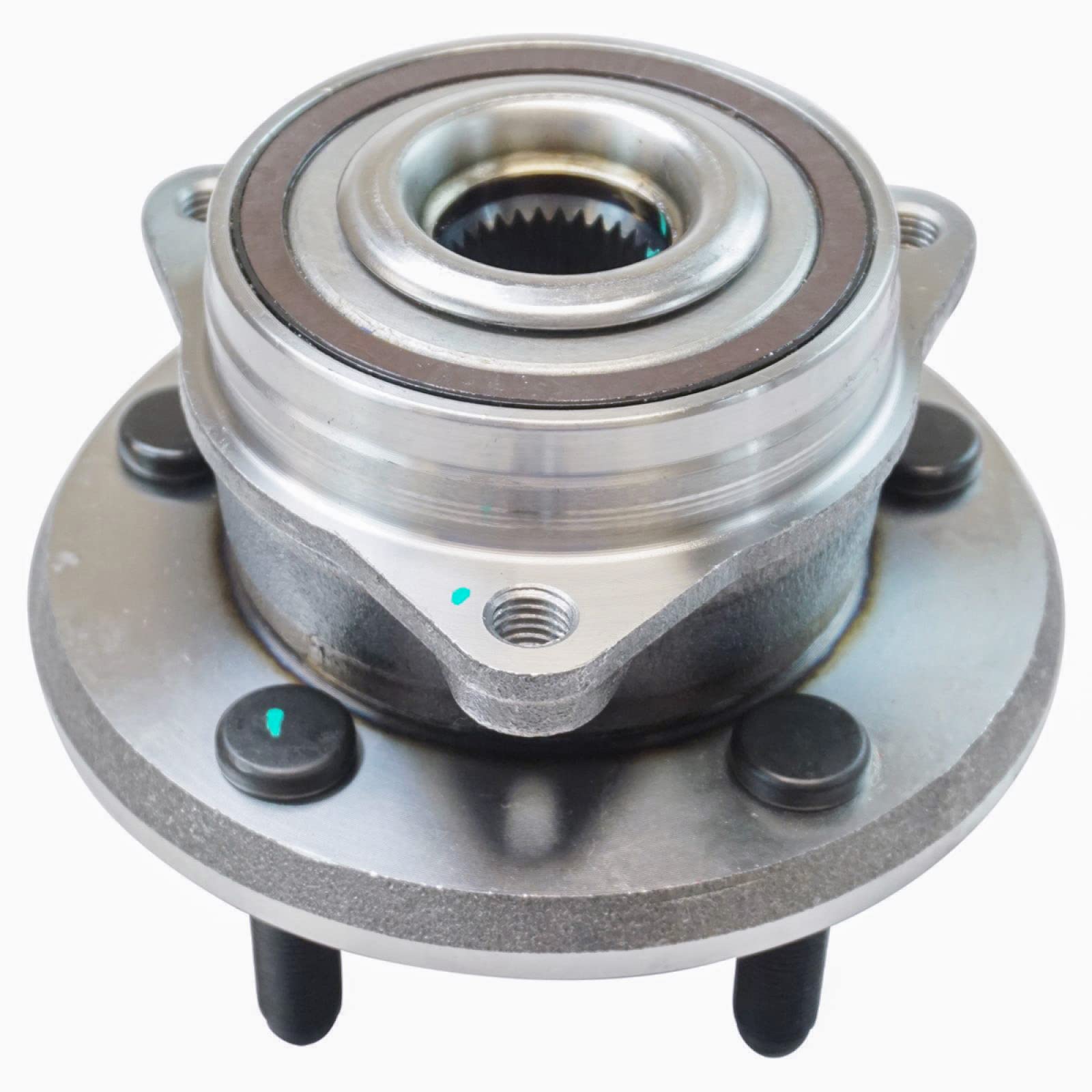 TRQ Front CV Axle Shaft Assembly & Steering Knuckle Wheel Hub Bearing Kit - Compatible with 2011-2015 Dodge Durango & Jeep Grand Cherokee - Perfect for Off-Roading, Daily Driving & Auto Repairs