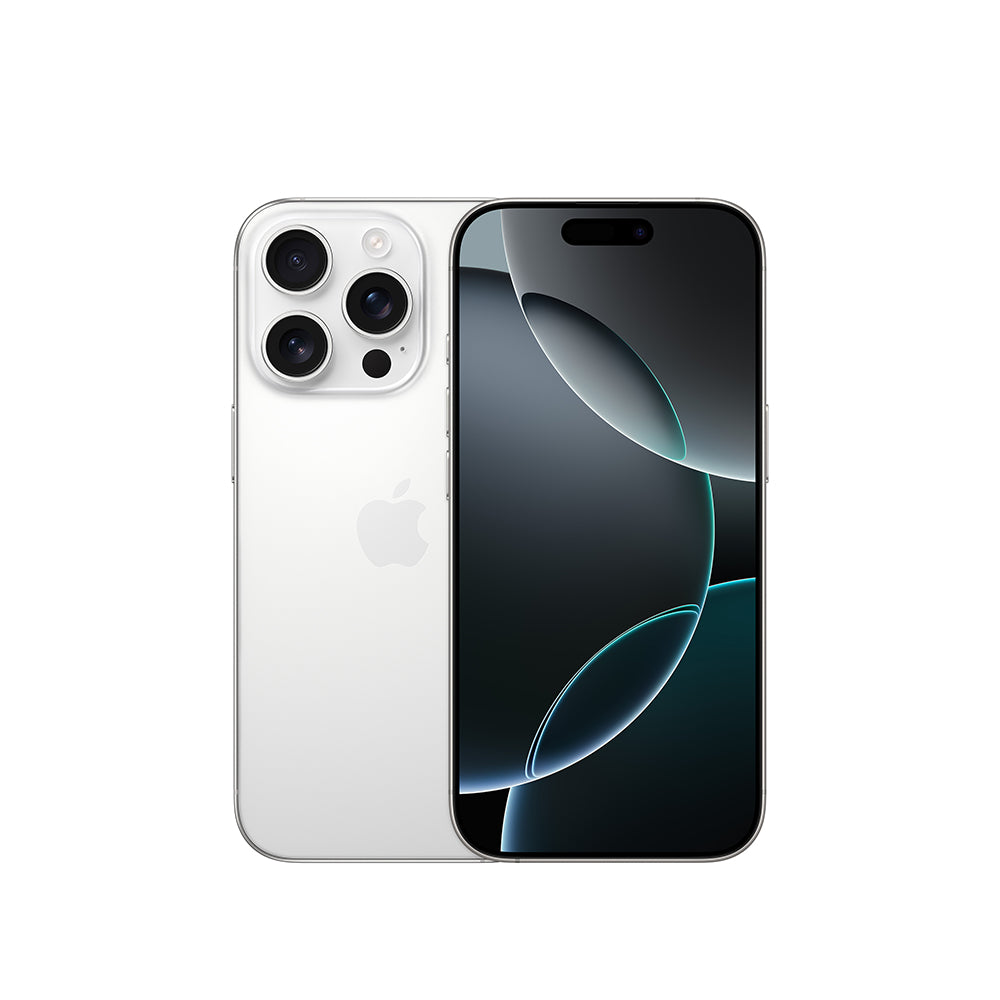 iPhone 16 Pro 128GB Titanium White - Premium Smartphone for Photography, Gaming & Productivity | Perfect for Travel, Business & Everyday Use