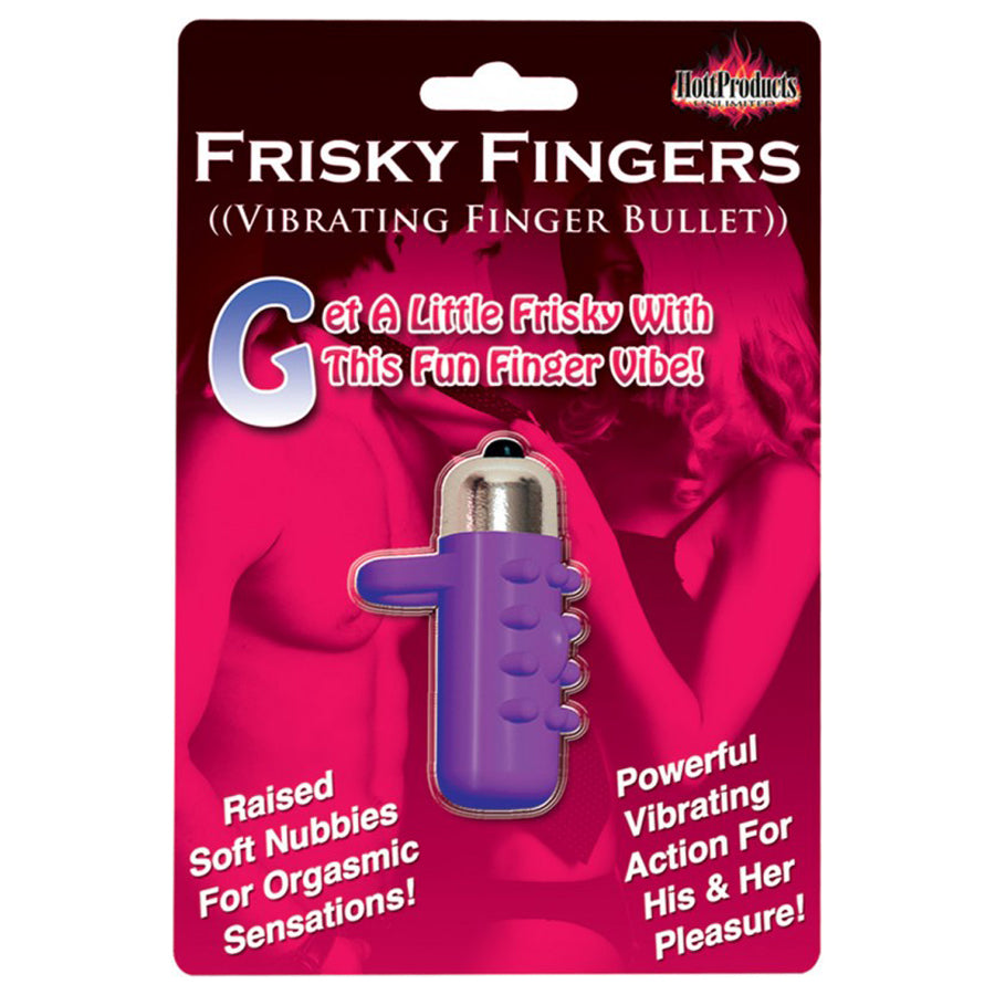 Frisky Fingers Vibrating Finger Bullet - Powerful Mini Massager for Relaxation & Intimate Pleasure - Perfect for Personal Use, Couples & Stress Relief