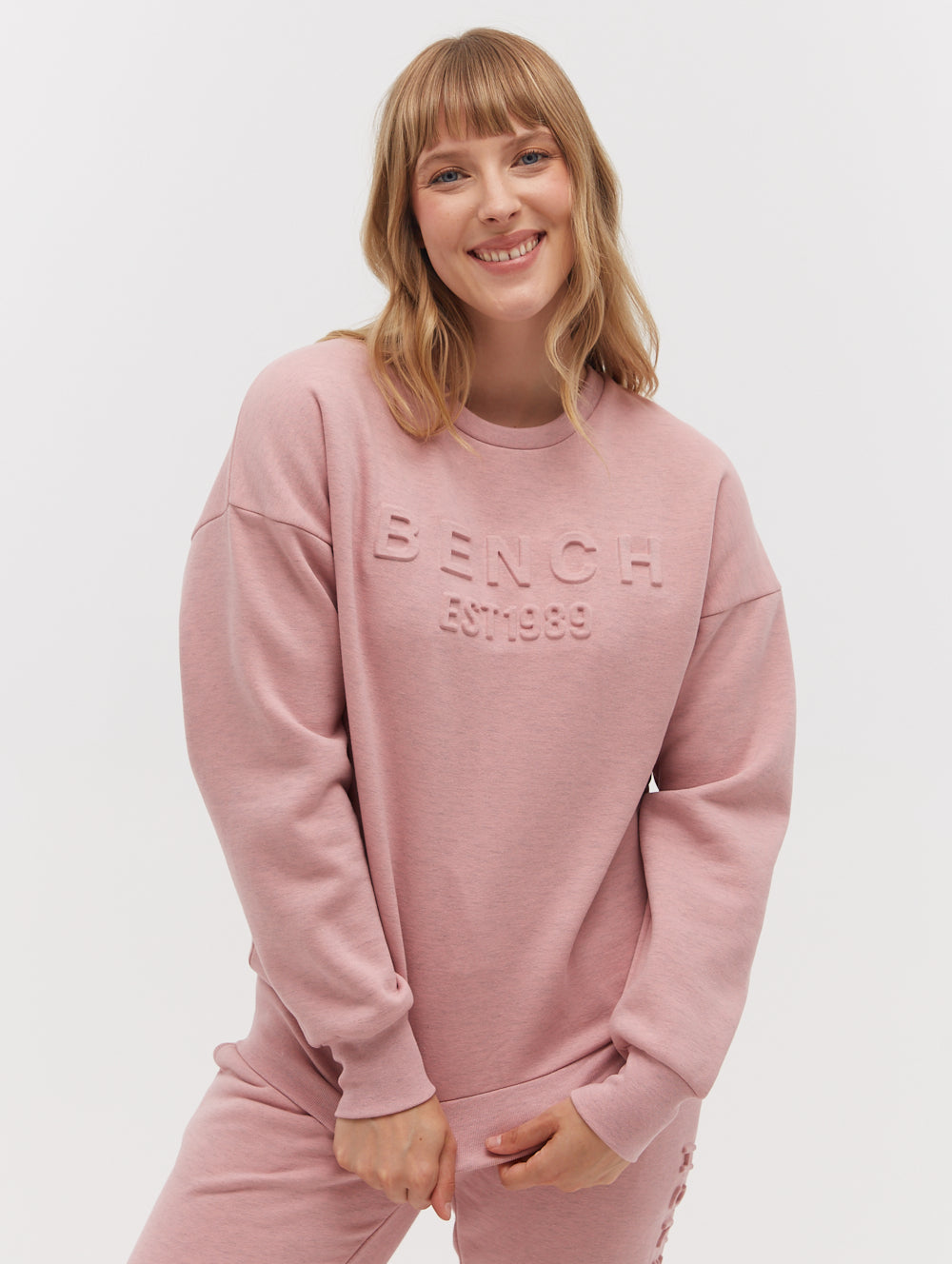 Avyanna Embroidered Logo Crewneck Sweatshirt for Women | Soft Cotton Pullover | Casual Streetwear & Loungewear | Perfect for Everyday Wear and Outings