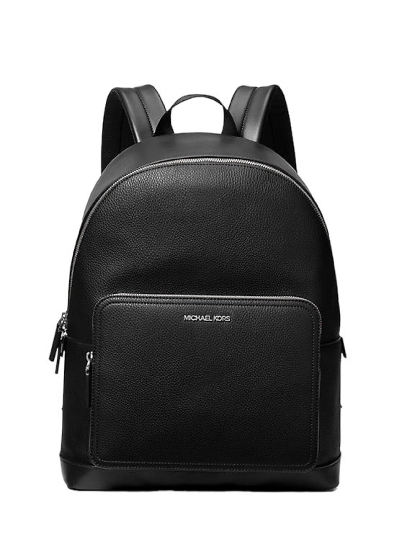 Michael Kors Men's Large MK Logo Commuter Backpack - Navy Blue Waterproof Laptop Bag for Work, Travel & College | Durable Business Backpack with USB Charging Port
