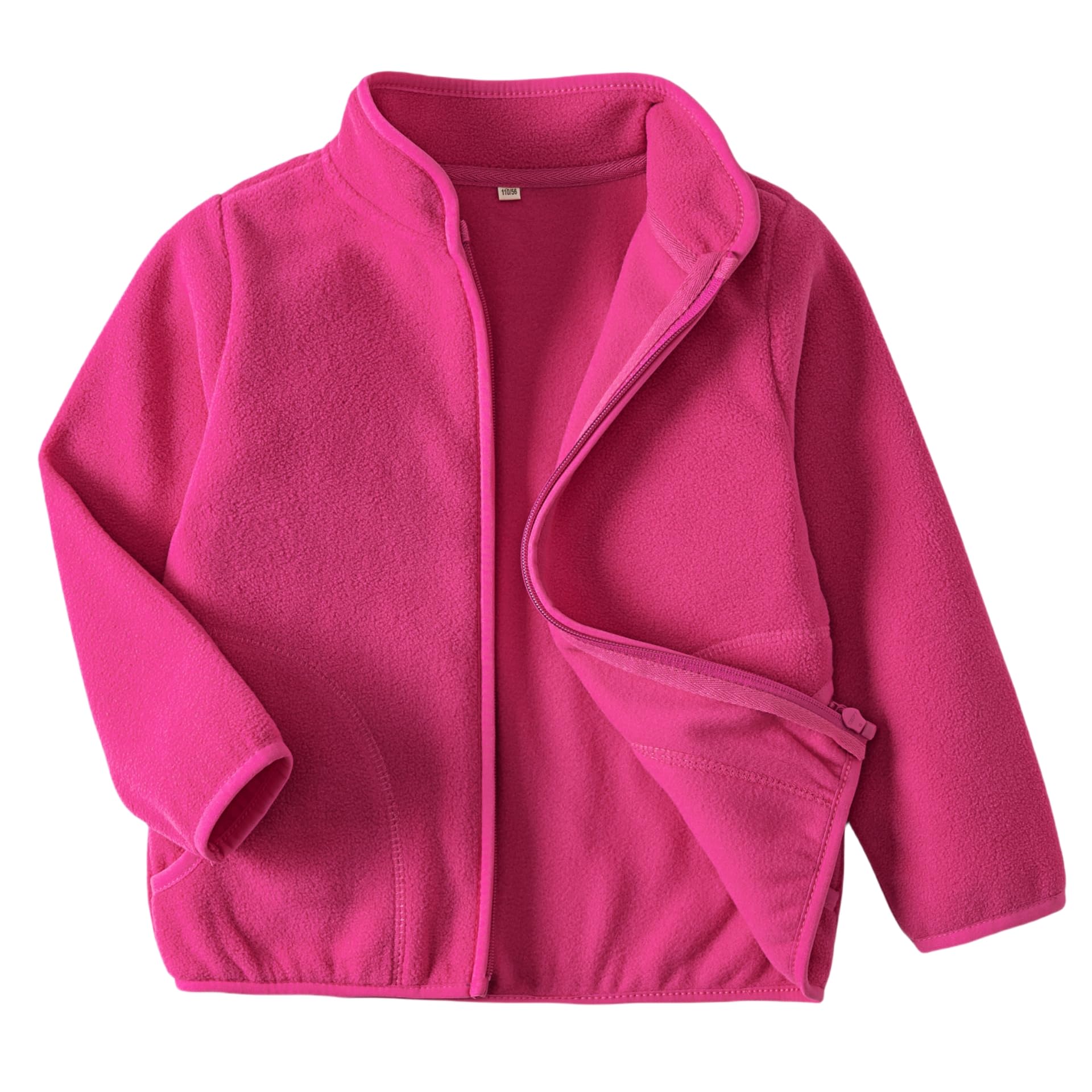 **Warm Toddler Fleece Jacket for Boys & Girls - Lightweight Kids Outerwear with Long Sleeves for Fall & Spring (Ages 2-12) - Perfect for Playdates, School & Outdoor Adventures**