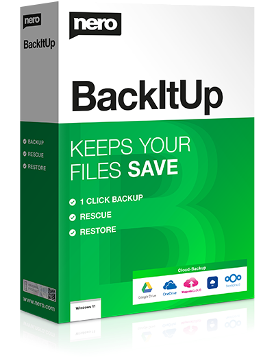 Nero BackItUp Software for Faculty, Staff & Schools - Secure Data Backup & Recovery Solution | Download for Windows & Mac | Ideal for Education & Office Use