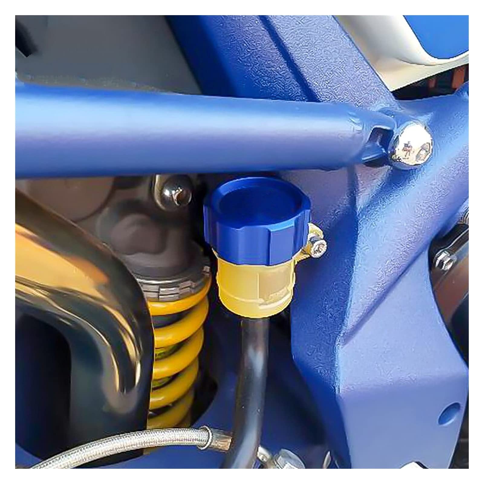 Yamaha Tracer 9 GT 2021 Motorcycle Brake Fluid Reservoir Cap - Front & Rear Cylinder Cover Replacement - Perfect for Off-Roading, Commuting & Touring