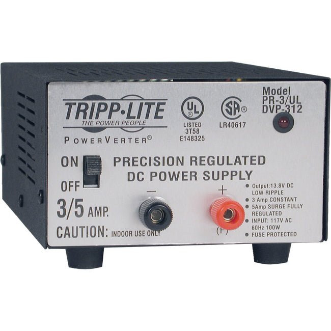 13.8V DC Power Supply 3A UL Certified with Overload Protection - Ideal for Ham Radios, CB Radios, and Electronic Testing Equipment