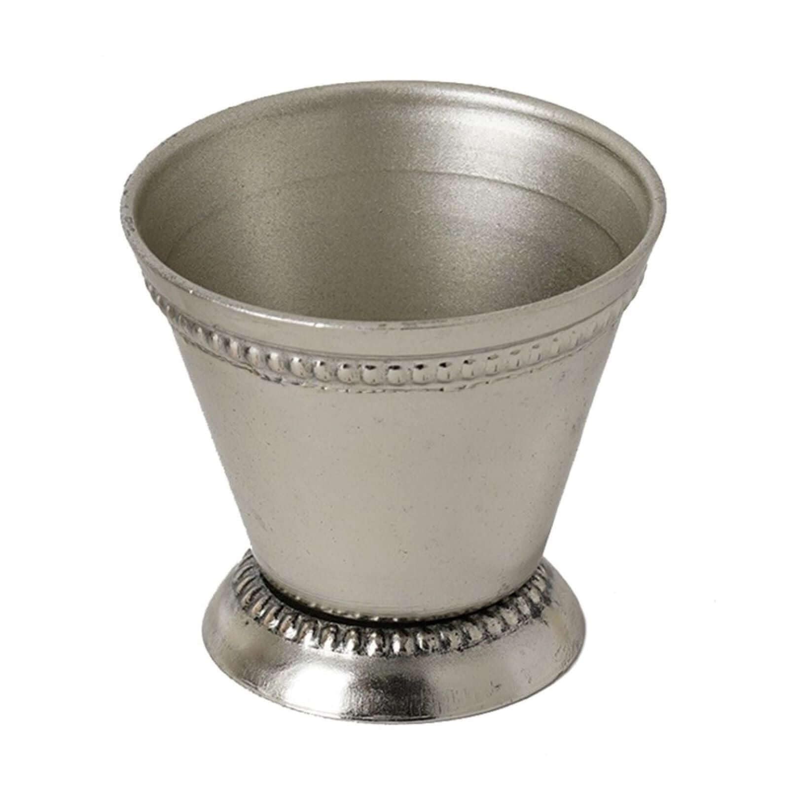Efavormart 12-Pack Small Silver Mint Julep Cups - Elegant Wedding Favors & Tiny Table Decor for Bridal Showers, Receptions, and Party Centerpieces