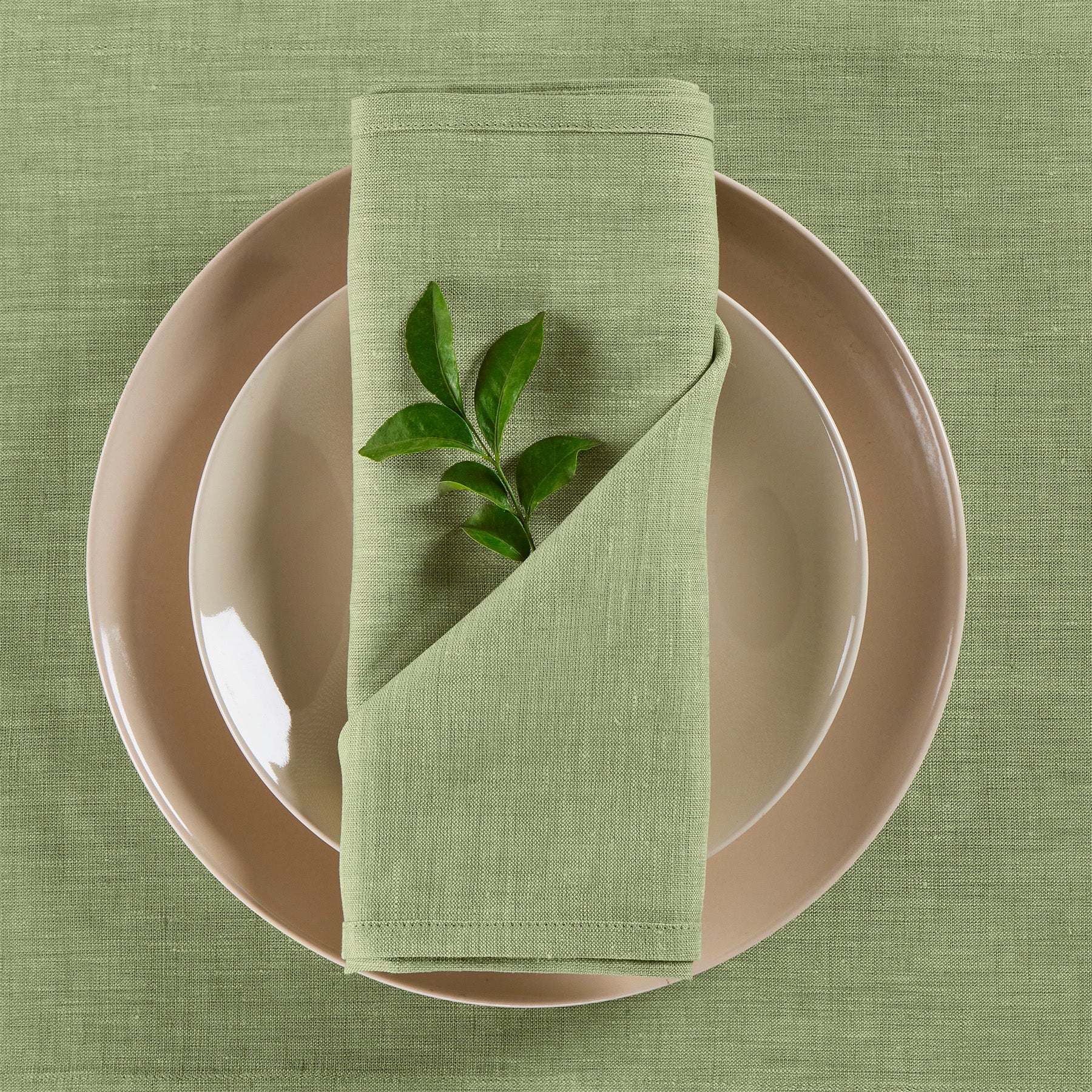 Premium Linen Napkins Set - Soft & Elegant for Dining, Parties & Special Occasions - Athena Collection