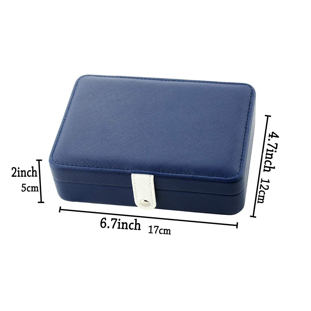 Elegant Jewelry Box Organizer for Women - Necklace, Earrings & Rings Storage | Perfect for Travel, Gifts & Home Decor